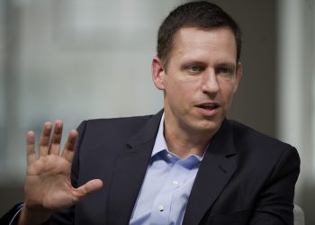 Picture of PayPal co-founder Peter Thiel
