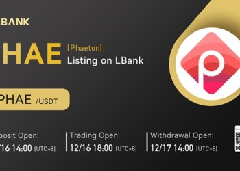 LBank Exchange Will List Phaeton (PHAE) on December 16, 2021