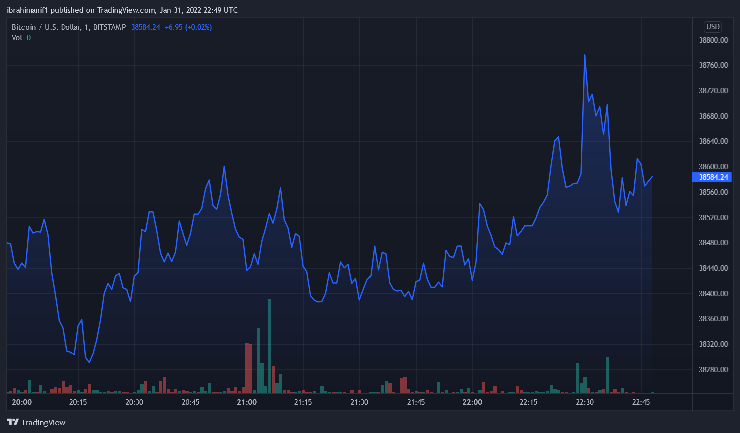 crypto price