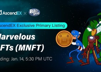 AscendEX Lists the Marvelous NFT Token, MNFT
