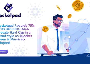Rocketpad Records 75% of its 300,000 ADA Presale Hard Cap in a grand style as $Rocket token is massively adopted