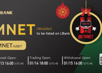LBank Exchange Will List MetaNet (MNET) on January 14, 2022