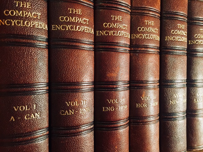 Wikipedia, an encyclopedia set