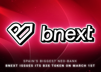 Spain’s Biggest Neo-bank Bnext Issues its B3X Token on March 1st