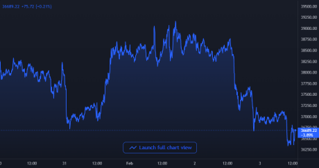 Bitcoin  Price Chart