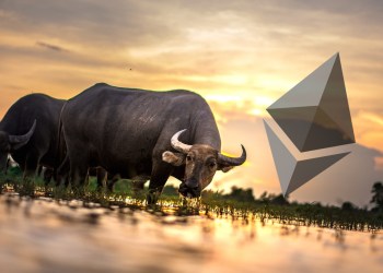 Bull charging at ethereum