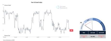 Crypto fear & greed index