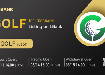 LBank Exchange Will List Golfrochain (GOLF) on March 14, 2022