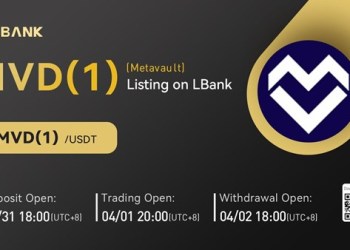LBank Exchange Will List Metavault (MVD1) on April 1, 2022