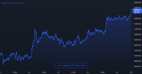 Bitcoin Price Chart