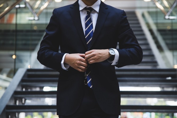 Hedge Funds, a businessman's torso