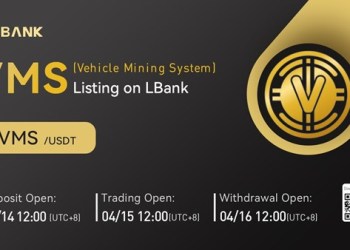 LBank Exchange Will List Vehicle Mining System (VMS) on April 15, 2022