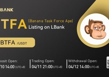 LBank Exchange Will List Banana Task Force Ape (BTFA) on April 11, 2022