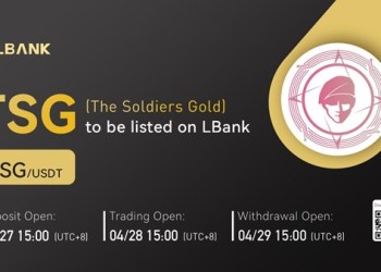 LBank Exchange Will List The Soldiers Gold (TSG) on April 28, 2022