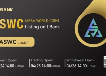 LBank Exchange Will List ASSA WORLD COIN (ASWC) on April 25, 2022