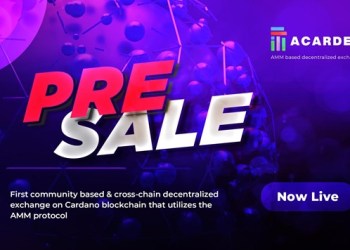 Cardano News: Acardex (ACX) Token Pre Sale Is Live!