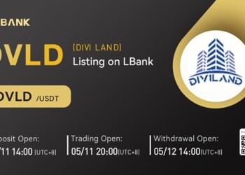 DIVILAND (DVLD) Is Now Available for Trading on LBank Exchange