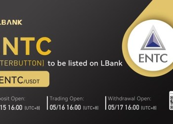 LBank Exchange Will List ENTERBUTTON (ENTC) on May 16, 2022