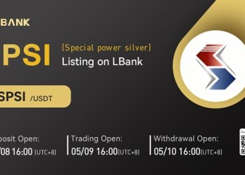 LBank Exchange Will List Special Power Silver (SPSI) on May 9, 2022