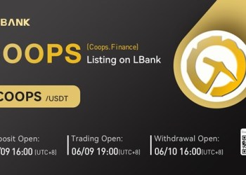 Coops.Finance (COOPS) Is Now Available for Trading on LBank Exchange