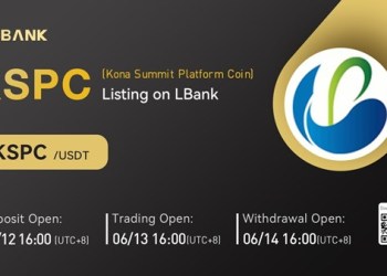 LBank Exchange Will List Kona Summit Platform Coin (KSPC) on June 13, 2022
