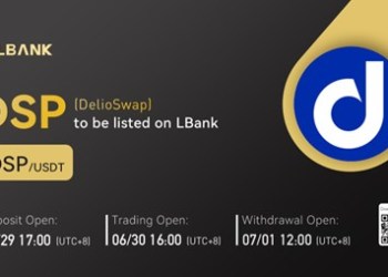 LBank Exchange Will List Delio(DSP) on June 30, 2022