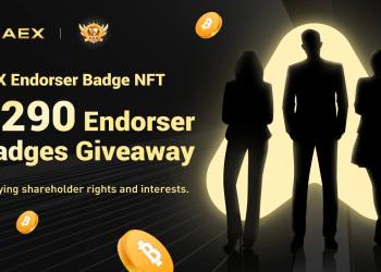 Shareholder Badge NFT Fragment upgraded to AEX Endorser Badge NFT, enjoying shareholder rights and interests.