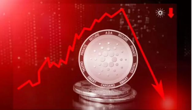 La trayectoria del precio de Cardano señala un rumbo negativo, gráfico semanal mayormente en rojo