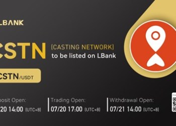 Casting Network (CSTN) Is Now Available for Trading on LBank Exchange
