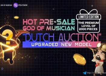 300,000 people are waiting for the God Of Musician NFT, new pre-sale policy gives investors to control the pricing.
