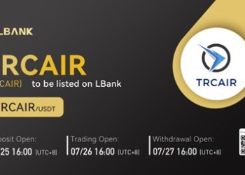 LBank Exchange Will List TRCAIR on July 26, 2022