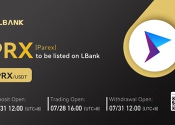 LBank Exchange Will List Parex (PRX) on July 28, 2022