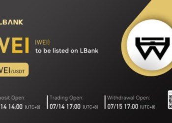 LBank Exchange Will List WEIcrypto (WEI) on July 14, 2022