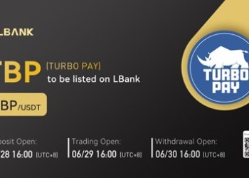TURBO PAY (TBP) Is Now Available for Trading on LBank Exchange