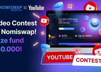 Nomiswap.io DEX launches $50 000 giveaway for a video review of the platform