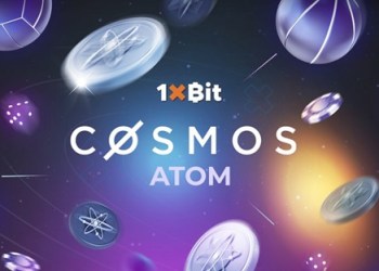 Proof-of-Stake-powered Cryptocurrency COSMOS Launches on 1xBit
