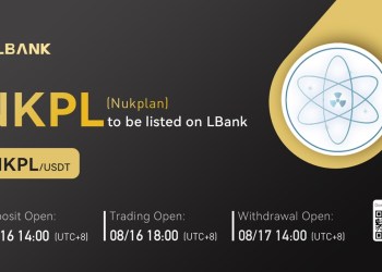 Nukplan (NKPL) Is Now Available for Trading on LBank Exchange