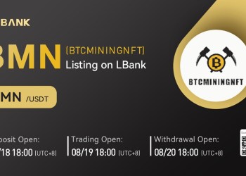 LBank Exchange Will List BTCMININGNFT (BMN) on August 19, 2022
