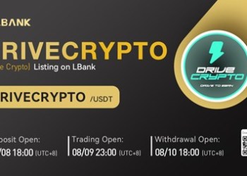 LBank Exchange Will List Drive Crypto (DRIVECRYPTO) on August 9, 2022