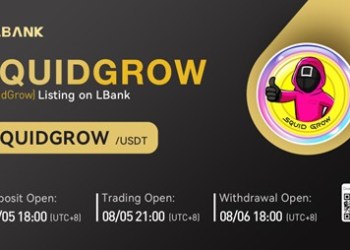 SquidGrow (SQUIDGROW) Is Now Available for Trading on LBank Exchange