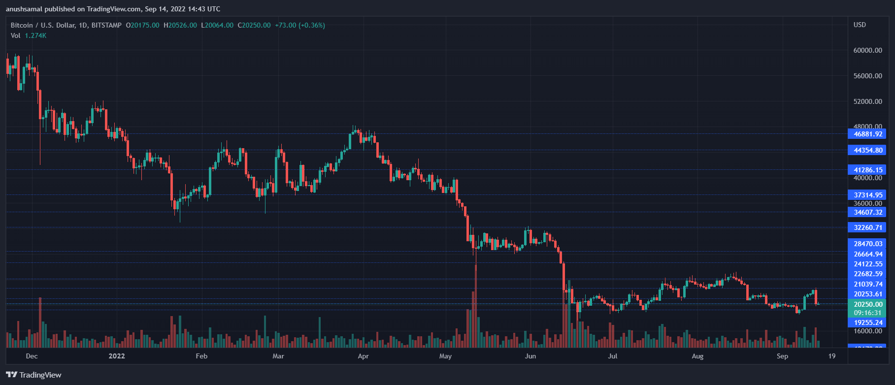 Bitcoin price