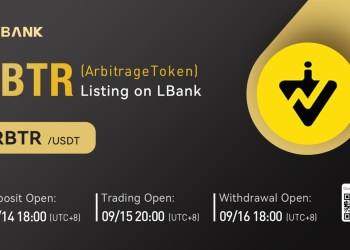 Arbitrage Token (RBTR) Is Now Available for Trading on LBank Exchange