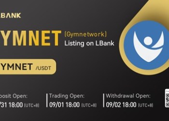 GYM Network (GYMNET) Is Now Available for Trading on LBank Exchange