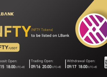 NFTY Token (NFTY) Is Now Available for Trading on LBank Exchange