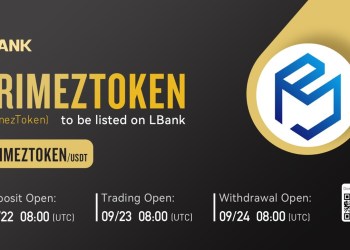 PRIMEZTOKEN Is Now Available for Trading on LBank Exchange