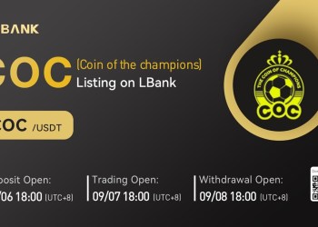 Coin of Champions (COC) Is Now Available for Trading on LBank Exchange