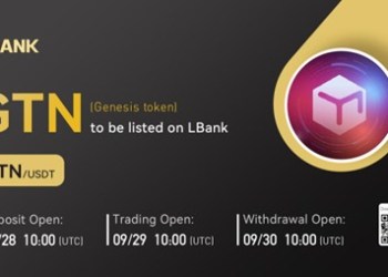 LBank Exchange Will List Genesis Token (GTN) on September 29, 2022