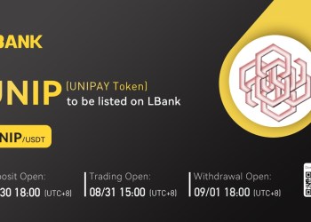 UNIPAY (UNIP) Is Now Available for Trading on LBank Exchange