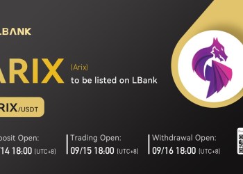Arix (ARIX) Is Now Available for Trading on LBank Exchange