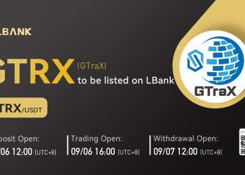 GTraX (GTRX) Is Now Available for Trading on LBank Exchange